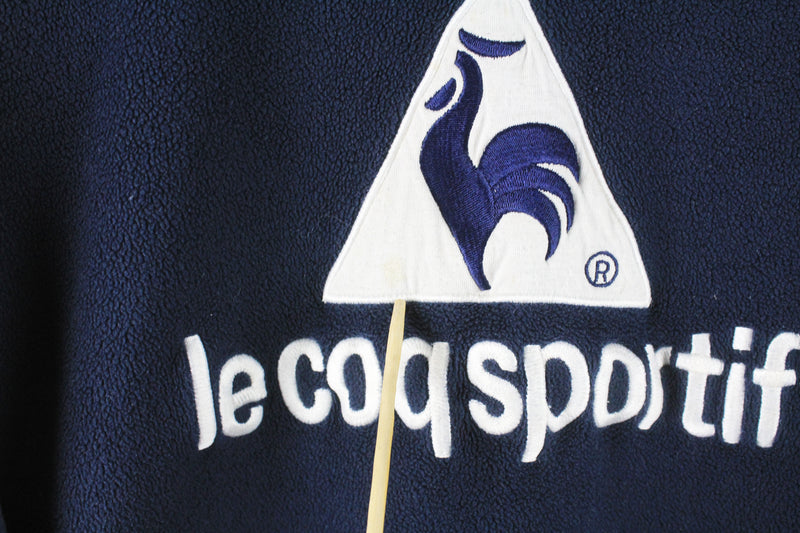 Vintage Le Coq Sportif Fleece Hoodie Medium