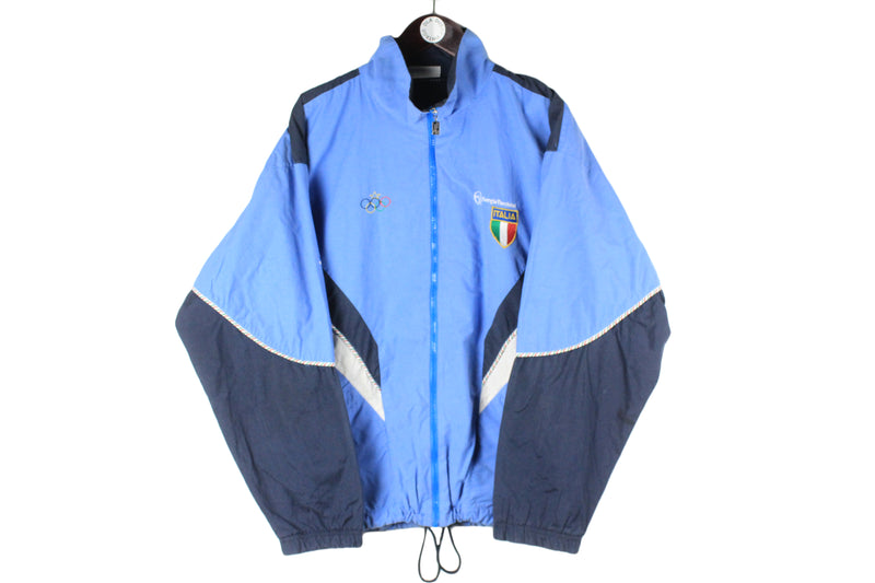 【1987年USA製】トラッカートラック Tracker スウェット ビンテージ Vintage Sergio Tacchini Italian Olympic Team 1996 Atlanta Track