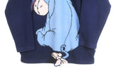 Vintage Eeyore Winnie the Pooh Fleece 1/4 Zip Women's Medium