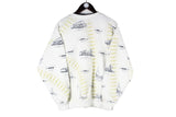 Vintage America's Steam Trains Sweatshirt Women's Large