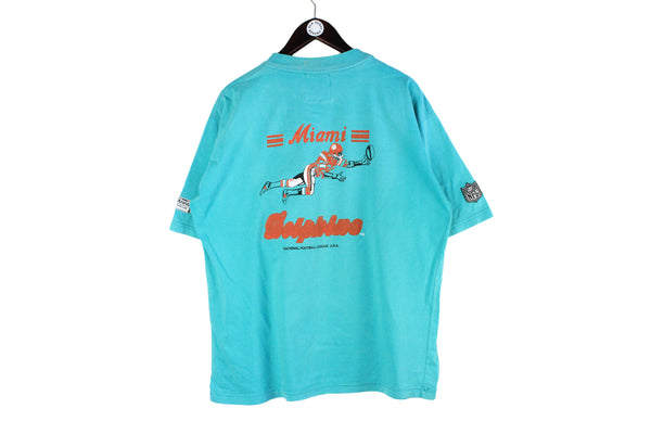 Vintage Miami Dolphins NFL Campri T-Shirt Large