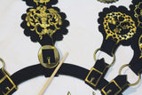 Vintage Hermes Cuivreries by F. de La Perriere Scarf