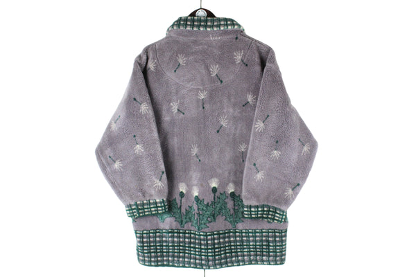 Vintage Fleece Full Zip Women's Small / Medium