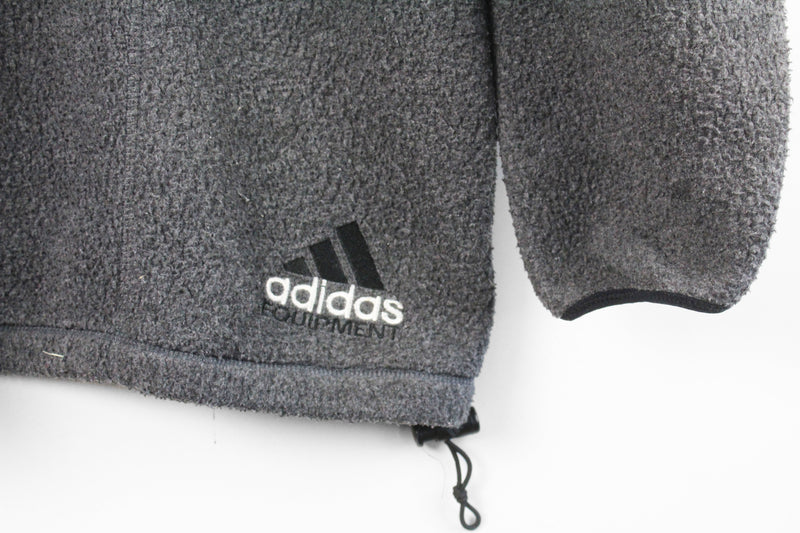 Vintage Adidas Equipment Fleece 1/4 Zip XLarge