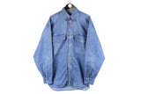 Vintage Versace Denim Shirt Large