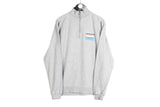 Vintage Porsche Sweatshirt 1/4 Zip Large
