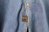 Vintage Versace Denim Shirt Large