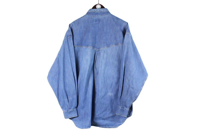 Vintage Versace Denim Shirt Large