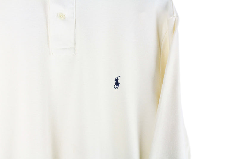 Vintage Polo by Ralph Lauren Long Sleeve Polo T-Shirt Medium