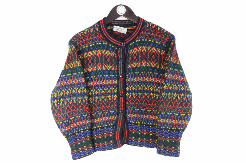 Vintage United Colors of Benetton Cardigan Women's Small – dla dushy