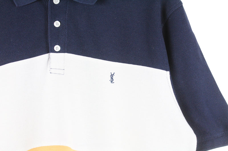 Vintage Yves Saint Laurent Polo T-Shirt XLarge