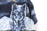 Vintage Wolf Fleece Full Zip Women’s Medium
