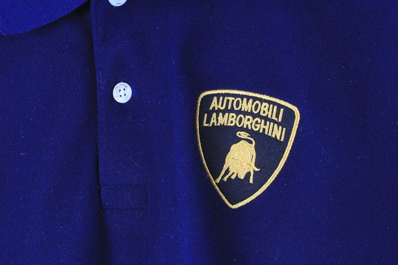 Vintage Lamborghini Polo T-Shirt Small