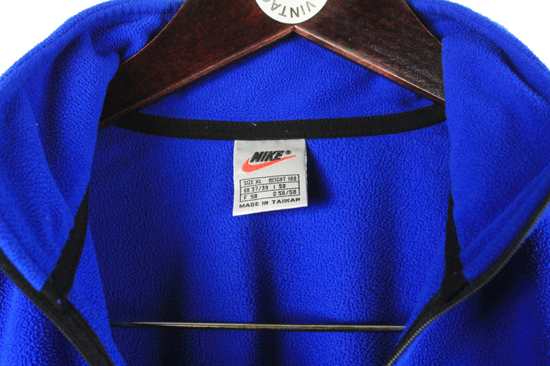 Vintage Nike Fleece 1/4 Zip XLarge