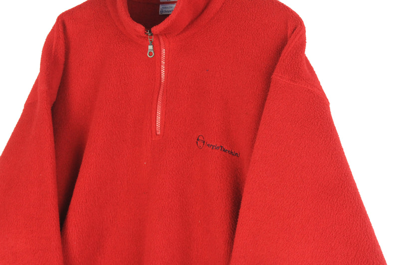 Vintage Sergio Tacchini Fleece 1/4 Zip XLarge