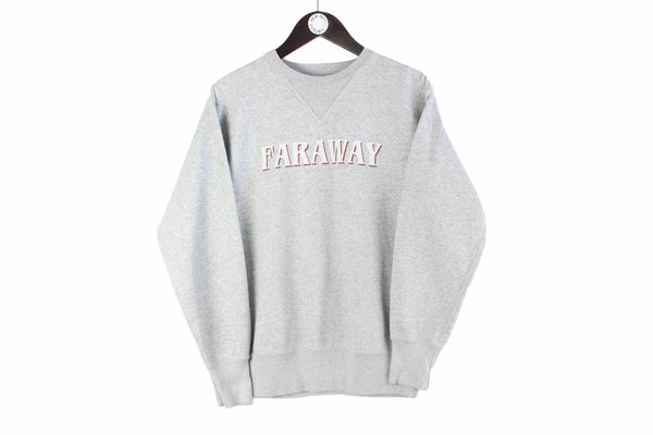 Isabel Marant Faraway Sweatshirt Women’s 36 gray crewneck big logo streetwear authentic Etoile jumper