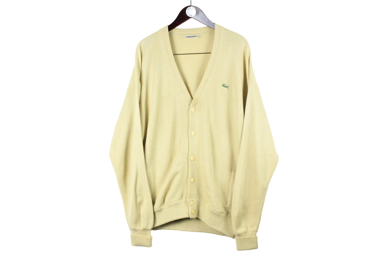 Vintage Lacoste Cardigan XLarge