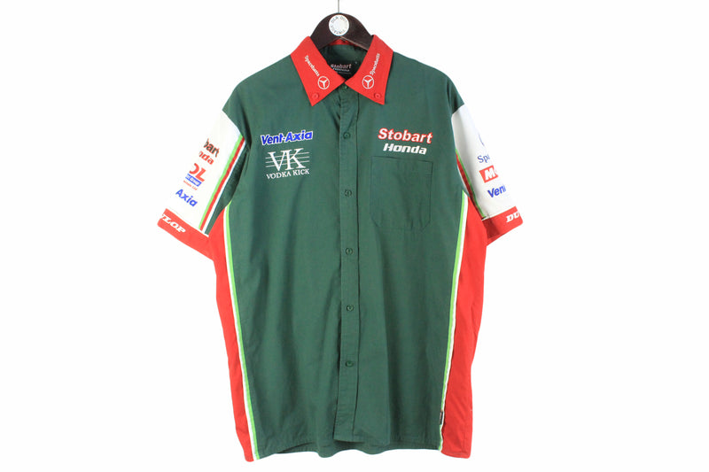 Vintage Eddie Stobart Honda Racing Team Shirt Large – dla dushy