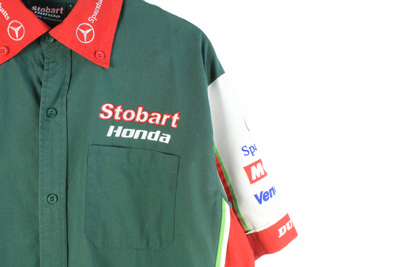 Vintage Eddie Stobart Honda Racing Team Shirt Large – dla dushy