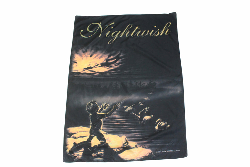Vintage Nightwish 2001 Flag 00s 90s rock tour album retro rare scarf