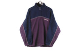 Vintage Reebok Fleece 1/4 Zip Large