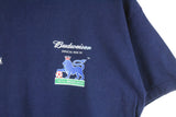 Vintage Budweiser Premier League T-Shirt Large