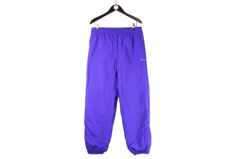 Fila Thora Track Trousers In Purple