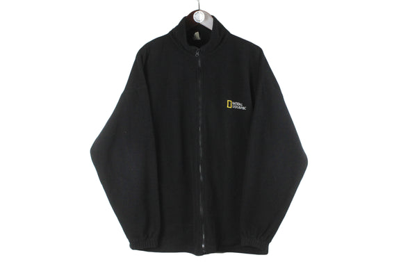 Vintage National Geographic Fleece Full Zip Medium