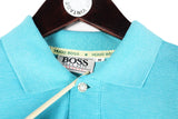 Vintage Hugo Boss Long Sleeve Polo T-Shirt Medium