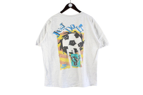 Vintage Nike Soccer T-Shirt Large