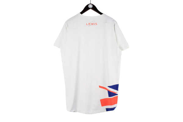 Vintage Lewis Hamilton Mercedes McLaren F1 Team T-Shirt XLarge