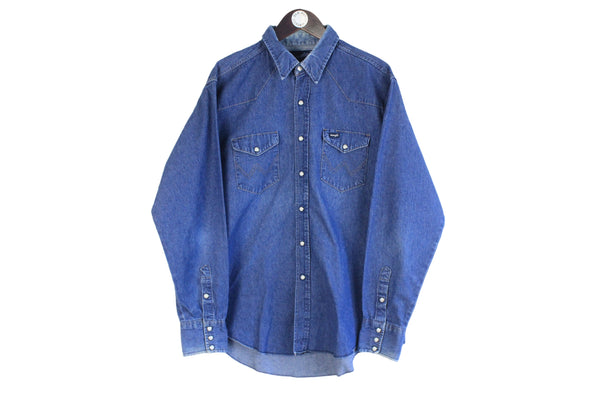 Vintage Wrangler Denim Shirt XLarge