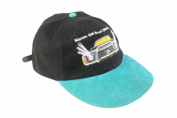 Vintage Nissan Cap big logo off road 90s retro racing sport style hat