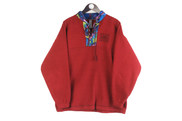 Vintage Blue Ocean Fleece Medium