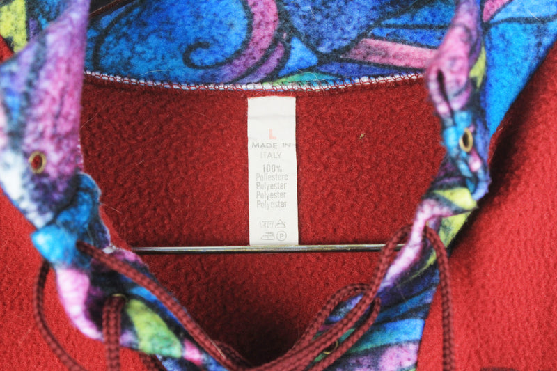 Vintage Blue Ocean Fleece Medium