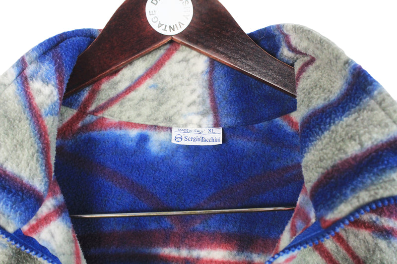 Vintage Sergio Tacchini Fleece 1/4 Zip XLarge