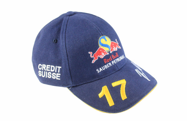 Vintage Red Bull Sauber Petronas Cap navy blue 00s authentic sport style racing hat Formula 1 F1 team