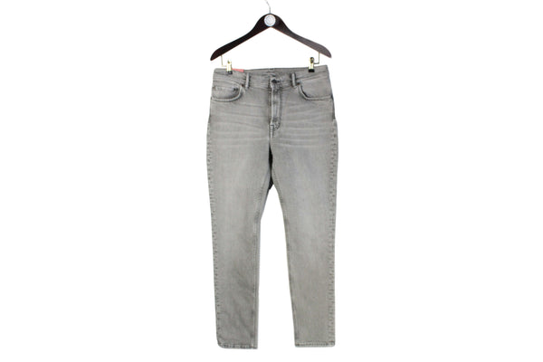 Acne Studios Bla Konst Jeans 31/34 gray authentic classic denim pants streetwear minimalistic men's pants