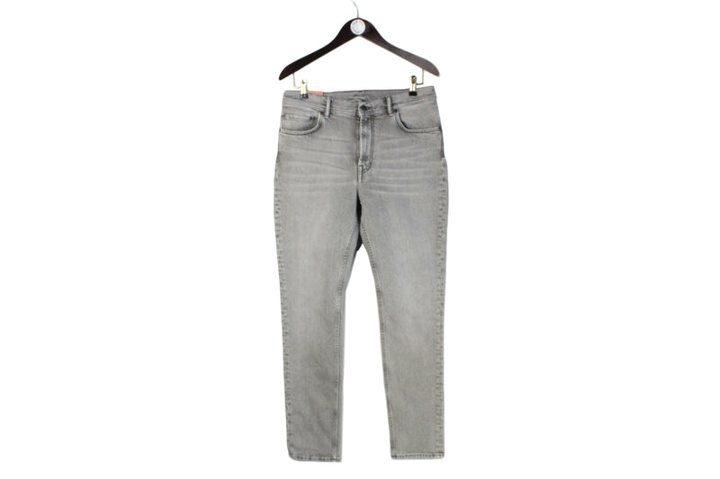 Acne Studios Bla Konst Jeans 31/34 gray authentic classic denim pants streetwear minimalistic men's pants