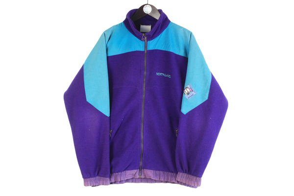 Vintage Northland Fleece Full Zip XLarge