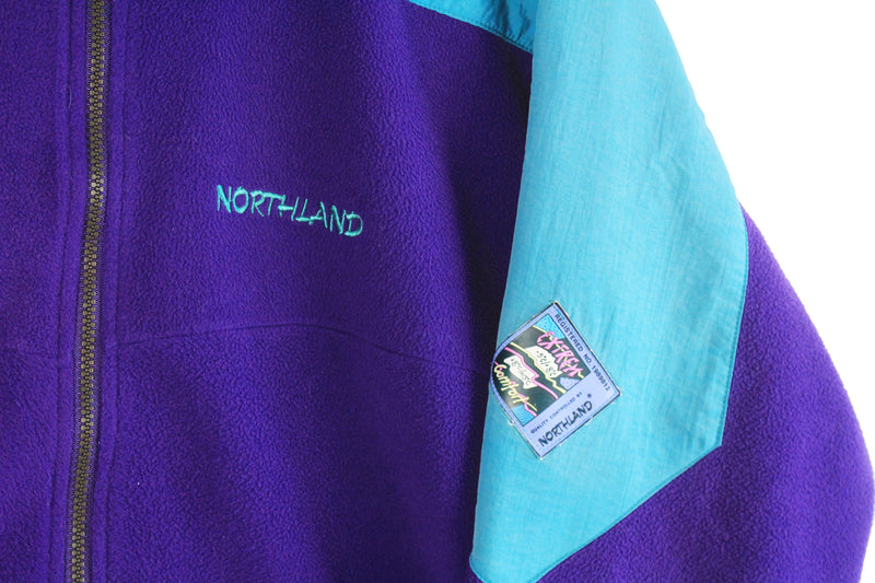 Vintage Northland Fleece Full Zip XLarge