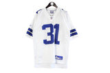 Vintage Dallas Cowboys #31 Roy Williams Reebok Jersey T-Shirt Medium