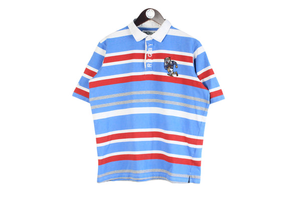 Vintage Cotton Traders Polo Rugby T-Shirt Medium / Large