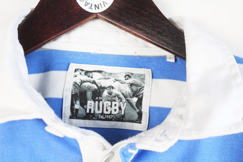 Vintage Cotton Traders Polo Rugby T-Shirt Medium / Large