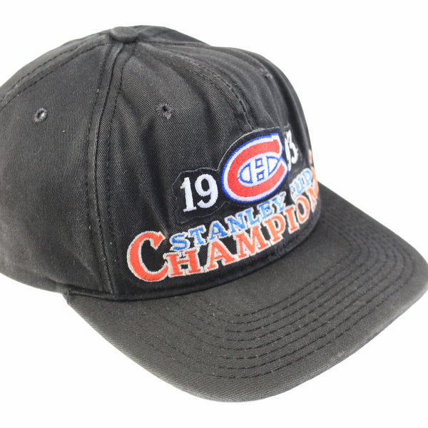 Vintage Stanley Cup 1993 Montreal Canadiens Champions Starter Cap