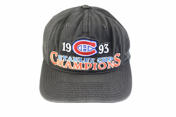 Vintage Stanley Cup 1993 Montreal Canadiens Champions Starter Cap