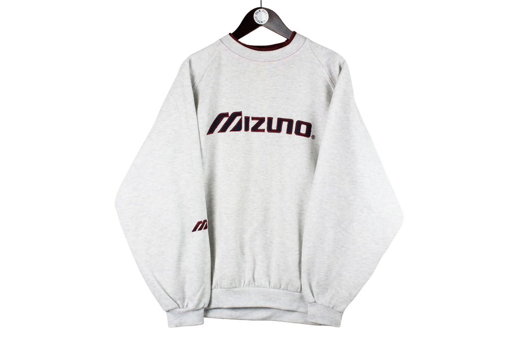 Vintage hot Mizuno Crewneck Sweatshirt Size XXL World of Sports Canada Quality Sportswear Great Fit Original 1990s 90s Pull Over Oversized