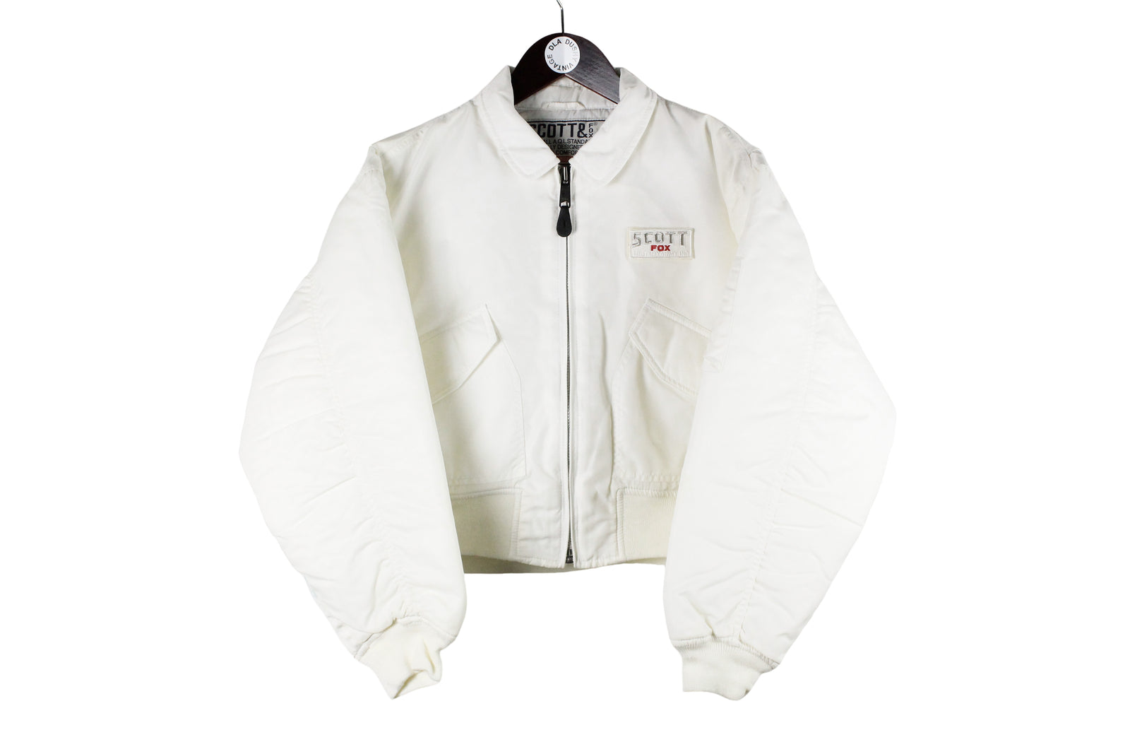 Vintage Scott & Fox Bomber Jacket Women's Medium / Large – dla dushy