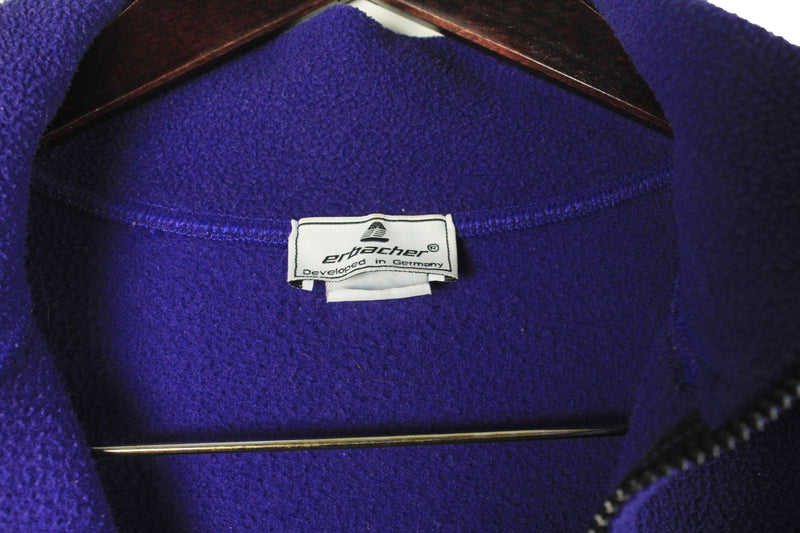 Vintage Erbacher Fleece Half Zip Large