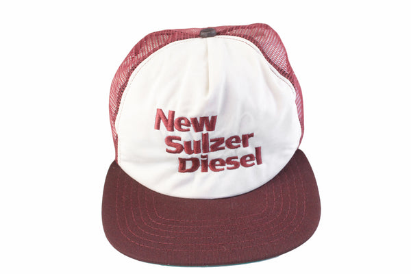 Vintage New Sulzer Diesel New Era Trucker Hat